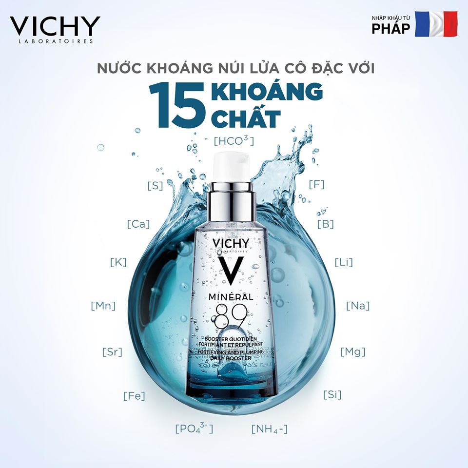 Gel dưỡng ẩm Vichy 89 - Bản Pháp