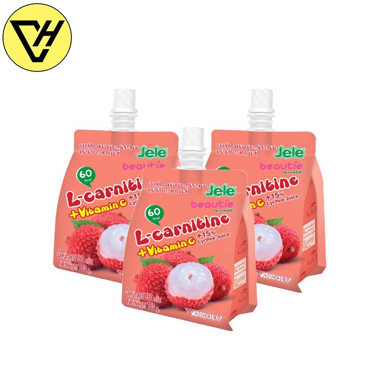 Nước Trái Cây Thạch Jele Beautie 150gr 6 Loại Hương Vị Khác Nhau