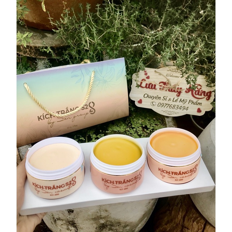 COMBO TAM SẮC S2 - VITAMIN KÍCH TRẮNG TAM SẮC S2