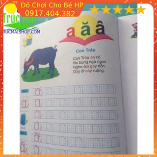 [SIÊU SALE] Vở tập tô chữ, số, màu ✅  Đồ Chơi Trẻ Em HP