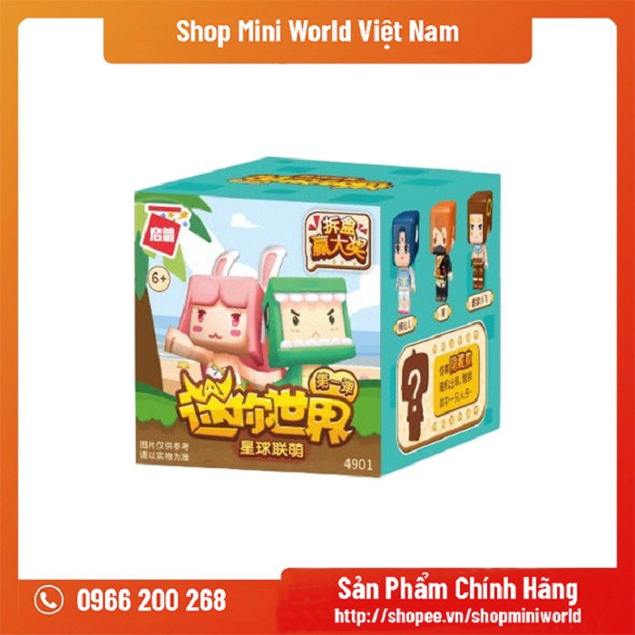 Mô hình Mini World Nhân Vật Bí Ẩn Series 1 [Gửi 1 Hộp Ngẫu Nhiên]