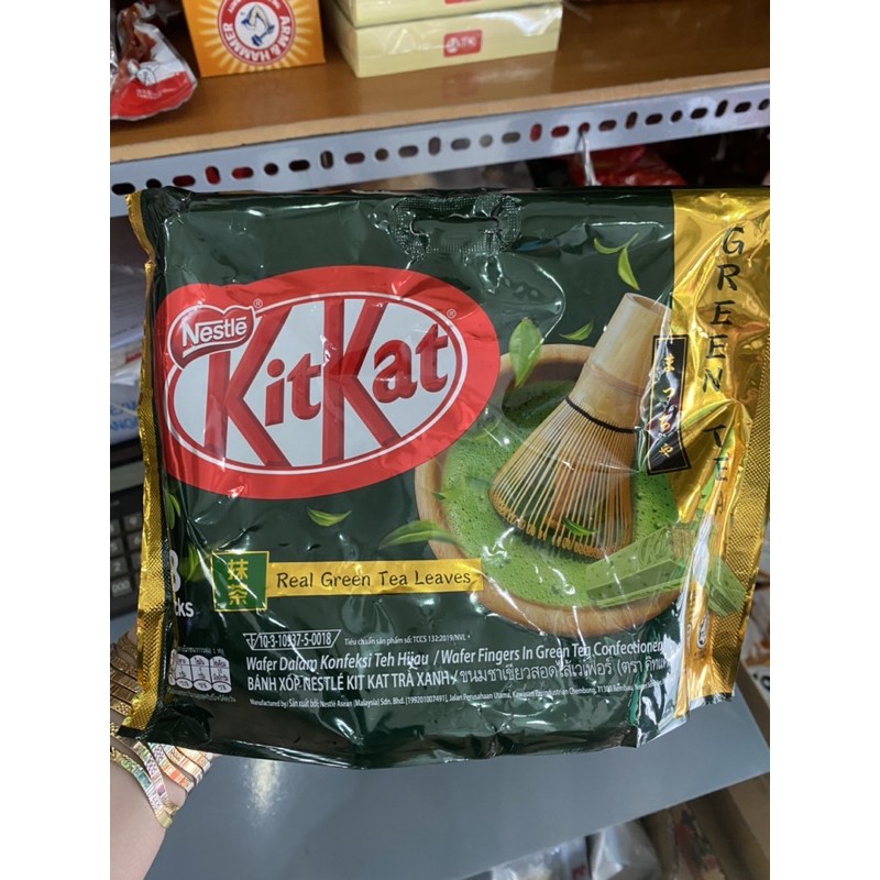 Socola Kitkat Dảk VỊ TRÀ XANH SIÊU NGON