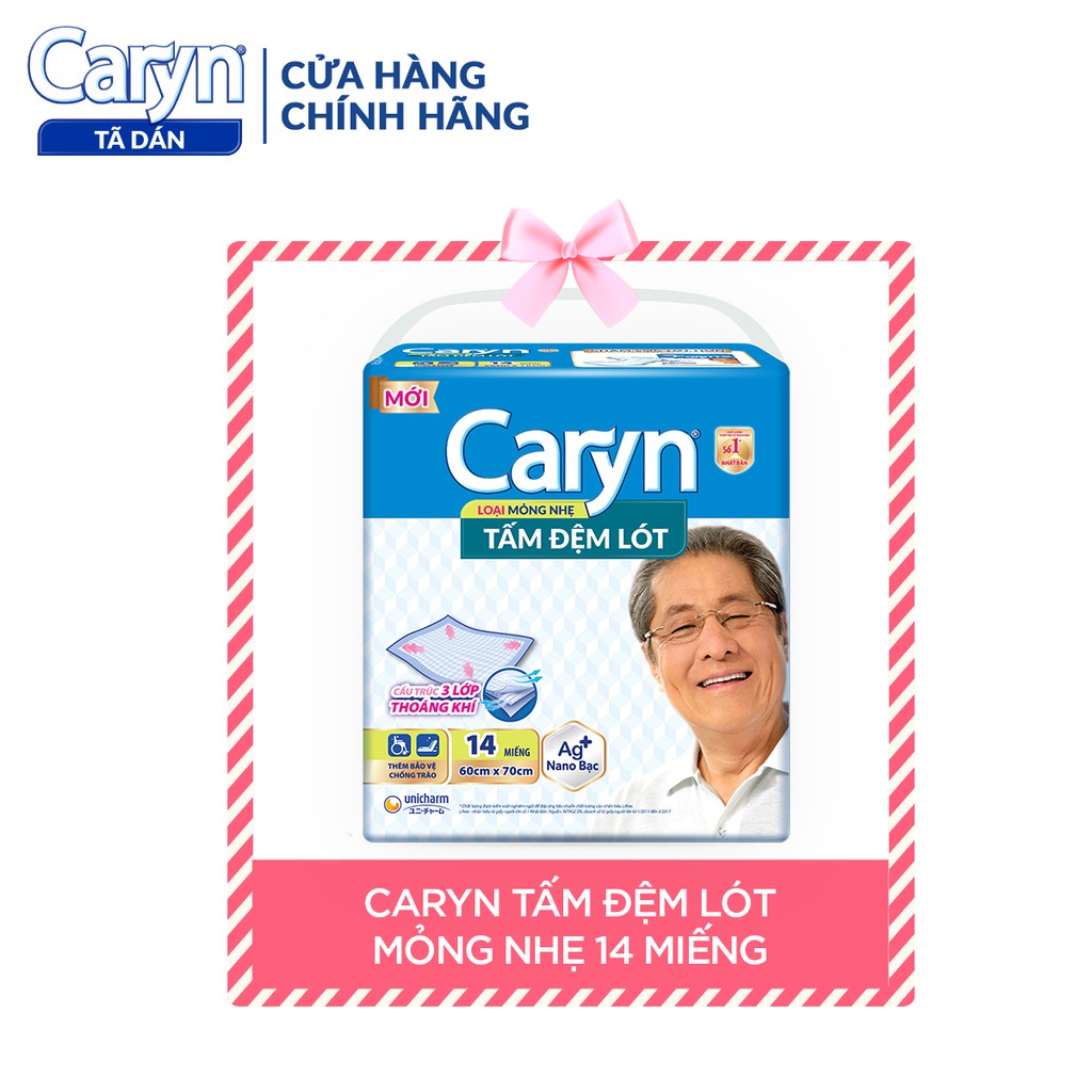 [HÀNG TẶNG KHÔNG BÁN] Tấm đệm lót Caryn size XL - 14 miếng