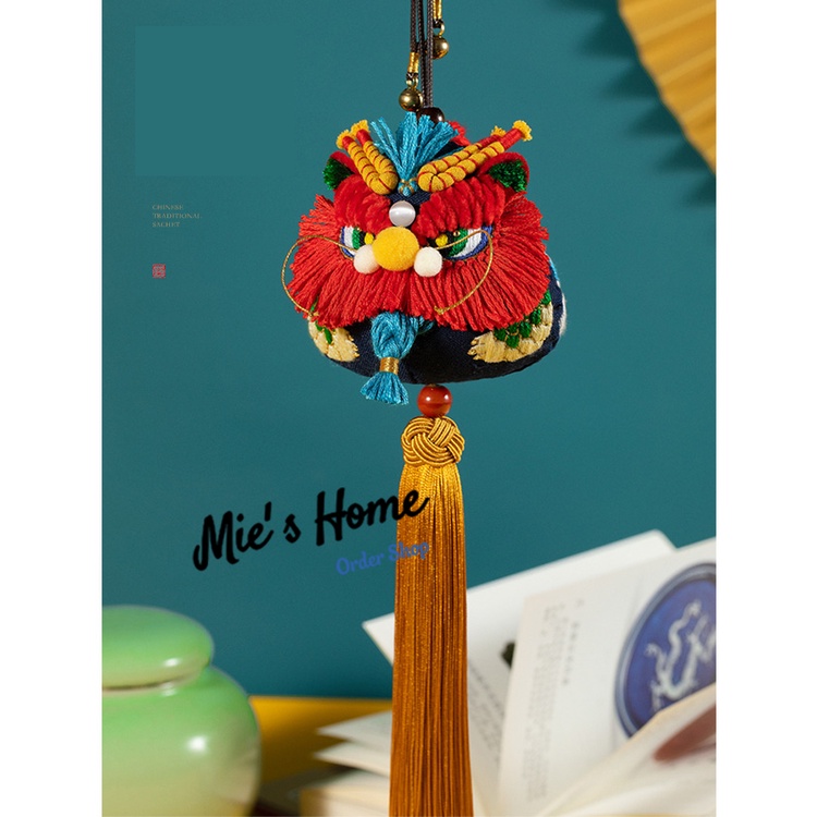 Bộ kit tự thêu túi thơm Phượng Hoàng - DIY Thêu tay trang trí Handmade Hán Phục Decor MIE Handmade Shop