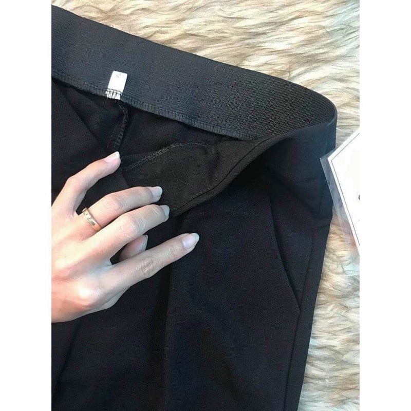 Quần tây trung niên lưng thun sau co giãn