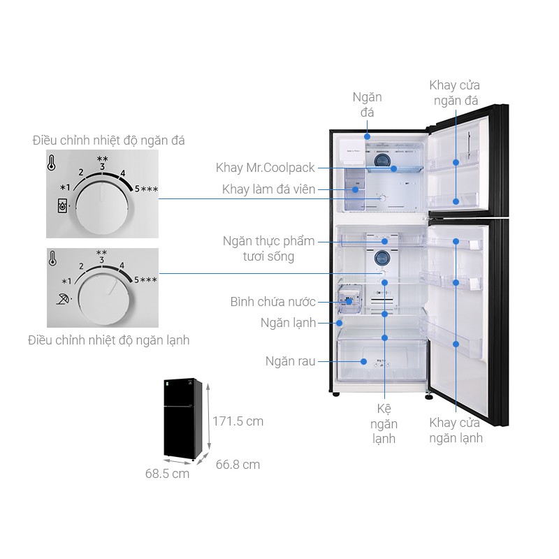 Tủ lạnh Samsung Inverter 360 lít RT35K50822C/SV (Miễn phí giao tại HCM-ngoài tỉnh liên hệ shop)