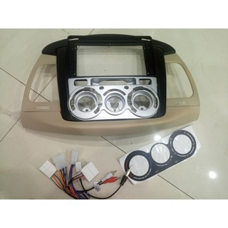 MẶT DƯỠNG LẮP DVD ANDROID CHO XE TOYOTA INNOVA 2006-2010  CƠ 9INCH  CÓ JACK NGUỒN ZIN
