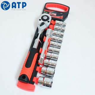 Bộ tuýp , bộ khẩu 12 chi tiết kapusi 8-24 thép crv cao cấp
