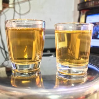 Bộ ly rượu 12c dáng bầu; thẳng thuỷ tinh
