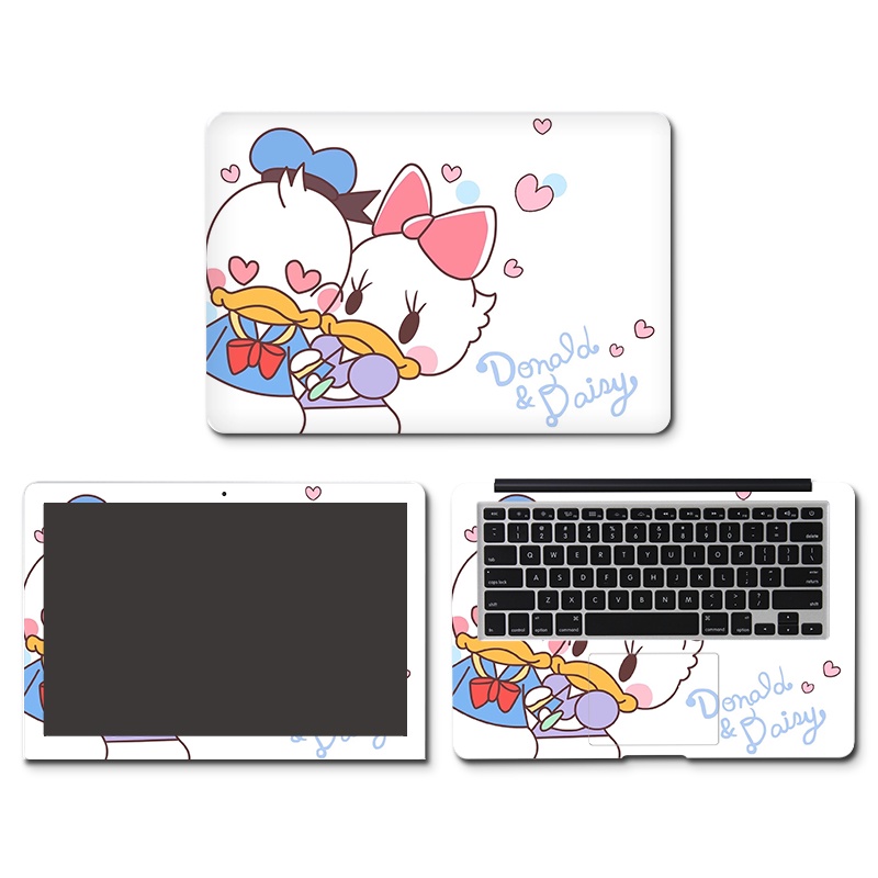 3 CÁI TỰ LÀM Phim Hoạt Hình Anime Da Máy Tính Xách Tay Dán Máy Tính Xách Tay 10-17 inch Đề Can Trang Trí Máy Tính Xách Tay Dễ Thương cho Asus, Lenovo, HP