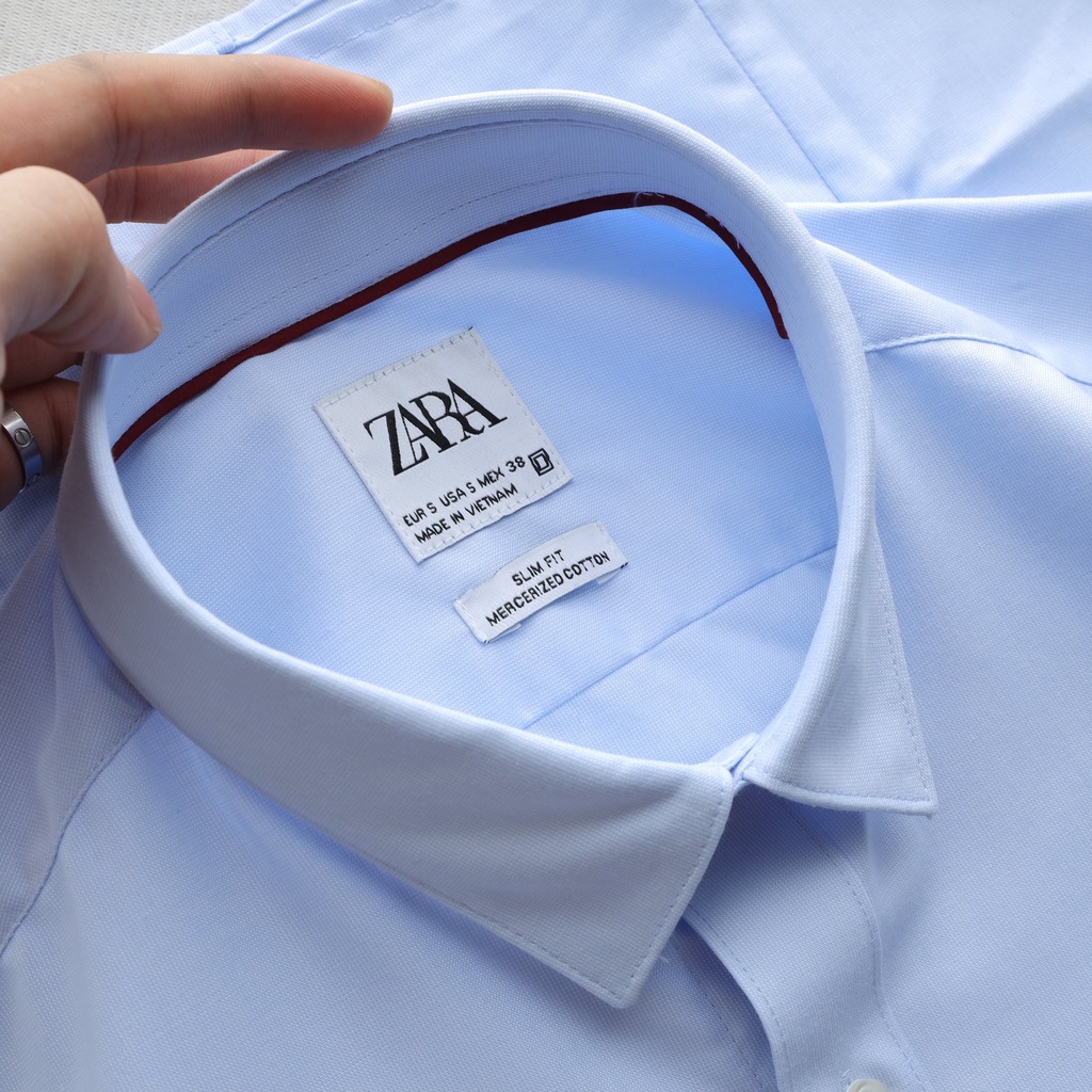 Aó sơ mi nam dài tay dư xịn ZR,Chất vải cotton lụa chống nhăn,Form Slimfit,thấm hút mồ hôi,hàng VNXK