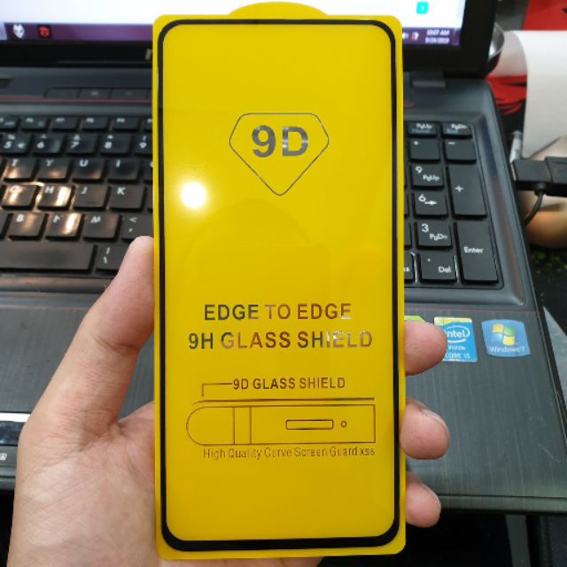 Kính cường lực 9D samsung note 10 lite / S10 lite full keo full màn
