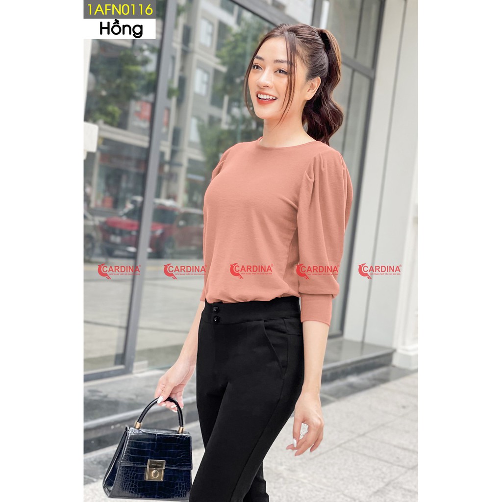 Áo Nỉ Nhung Nữ Tay Lỡ, Vai Bồng cao cấp 𝐂𝐀𝐑𝐃𝐈𝐍𝐀 Nhẹ Nhàng, Nữ Tính, Màu sắc ngọt ngào, trẻ trung hiện đại
