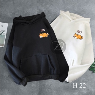 Áo Hoode đẹp 💖𝑭𝑹𝑬𝑬𝑺𝑯𝑰𝑷 💖 Áo Hoodie nỉ in logo Pin siêu HOT H 22