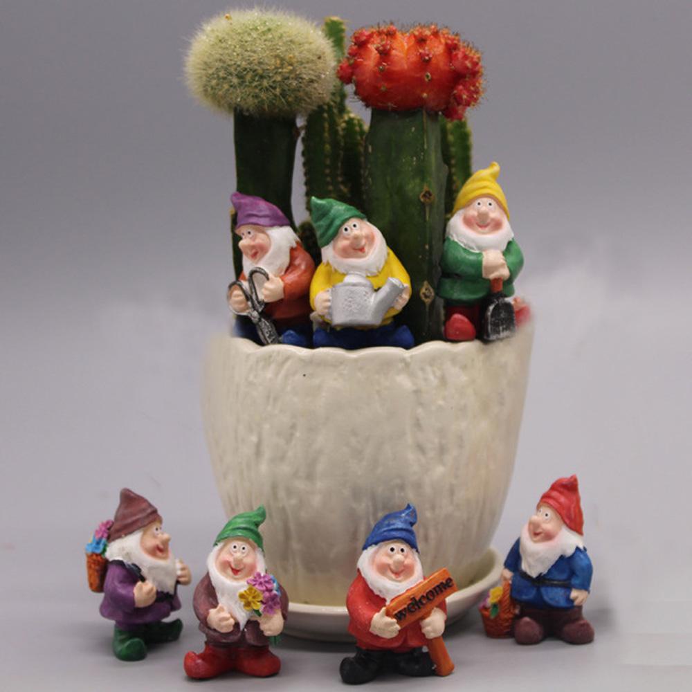HARRIETT Đồ trang trí Gnomes Pixie Thu Nhỏ Dùng Để Trang Trí Tiểu Cảnh