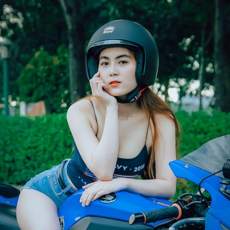 Mũ 3/4 Royal M139 Kính Âm Chính Hãng
