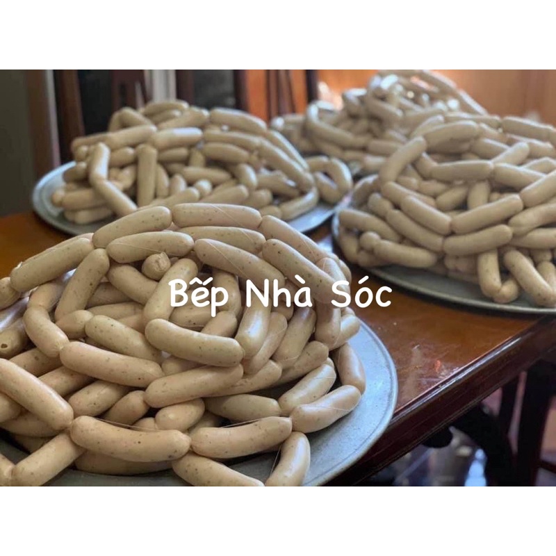 Xúc xích gà nấm eatclean/healthy 500gr