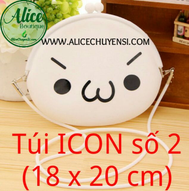 Túi đeo chéo hình ICON cảm xúc