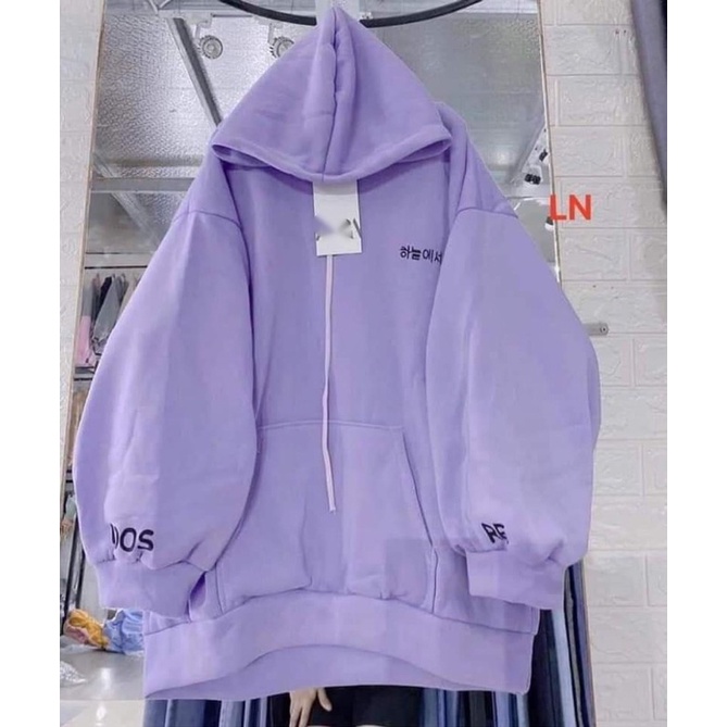 Áo hoodie GOOD RE in tay LN11