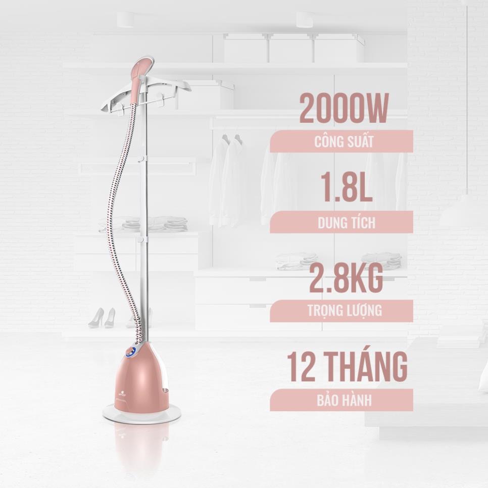 [Mã ELBAU10 giảm 10% đơn 500K] Bàn là hơi nước đứng Elmich GSE-3954OL