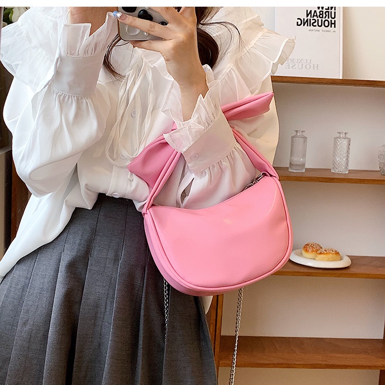 Túi Đeo Vai/Kẹp Nách Quai Xích Thời Trang Cho Nữ