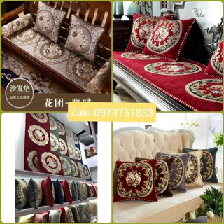 Thảm ghế tây âu, đệm ghế, đệm trải trên ghế gỗ