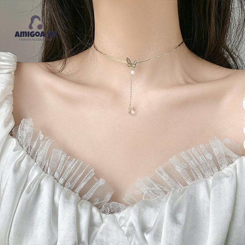 ✨✨Vòng cổ mặt hình bướm phong cách Hàn duyên dáng