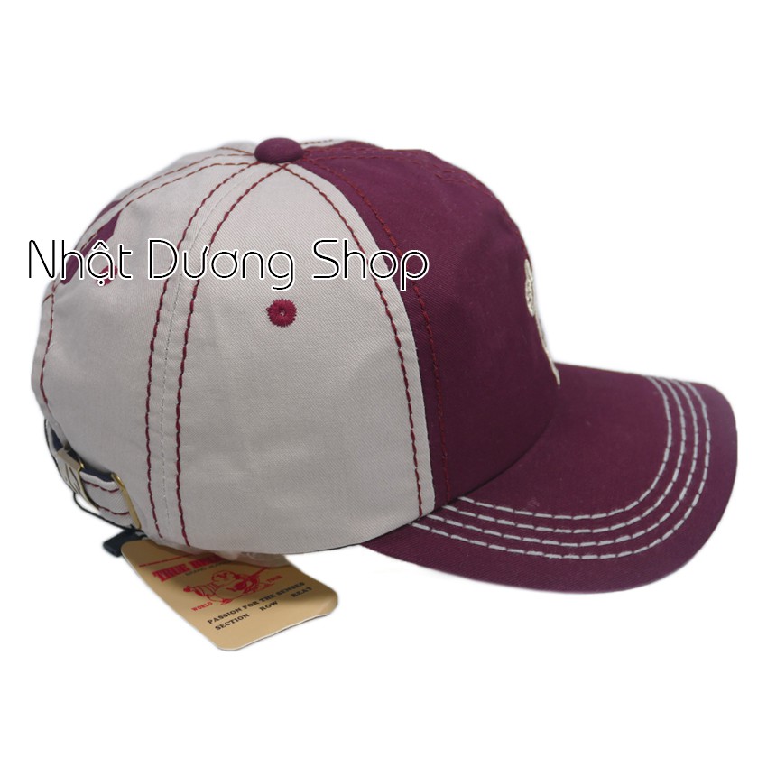 Nón ông địa thật cao cấp, mũ ông địa giá rẻ vải Kaki cao cấp đẹp, sang trọng, kết True Religion làm chắc chắn