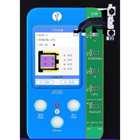 Thiết Bị Đọc Lập Trình Cảm Ứng Vân Tay JC V1SE Cho X XS XR 11 12 Pro Max Mini i7 8G 8Plus