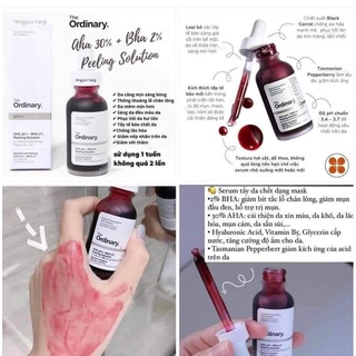 Serum The Ordinary AHA 30% + BHA 2% Peeling solution