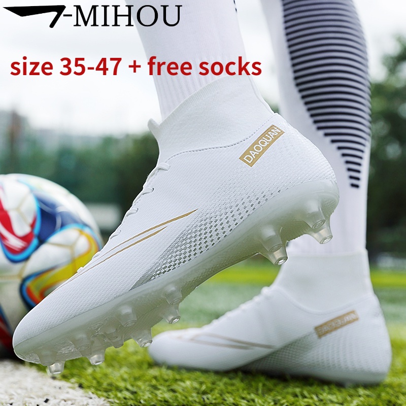 Top đầu Mercurial Superfly Giày bóng đá Cộng với kích thước 35-47