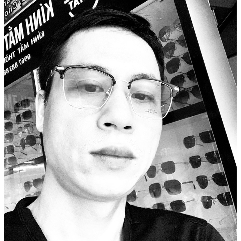 Gọng kính Chrome hearts cận giả cận cao cấp K0002