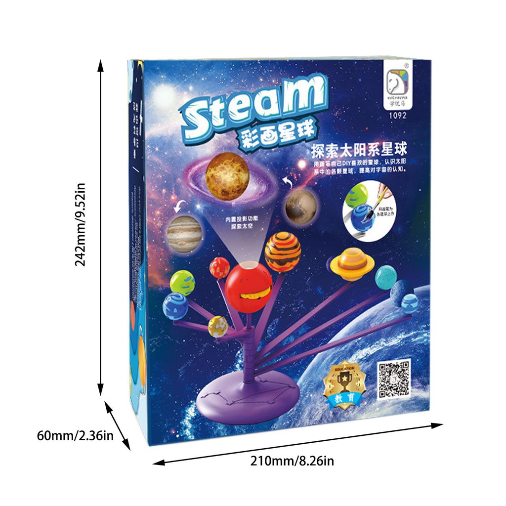 Bộ Đồ Chơi Lắp Ráp Hệ Mặt Trời Cho Bé