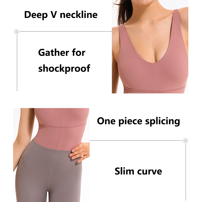 Lululemon Áo Liền Quần Ngắn Hở Lưng Thân Thiện Với Làn Da Dùng Tập Yoga / Múa Ba Lê | BigBuy360 - bigbuy360.vn