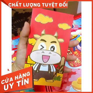 Set 3 Lốc Bao Lì Xì Tết Tân Sửu 2021 mix nhiều mẫu đáng yêu 💖 FREE SHIP 💖 Bao lì xì mix 6 mẫu một túi - Mẫu độc quyền