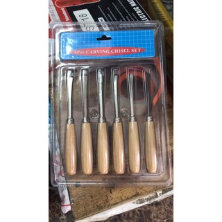 BỘ ĐỤC CHẠM GỖ 6 CÂY