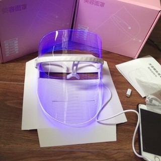 [Chính Hãng] Mặt nạ liệu pháp ánh sáng LED BEAUTY MASK - trẻ hóa da, phục hồi da nhạy cảm, nâng cơ tăng sinh collagen