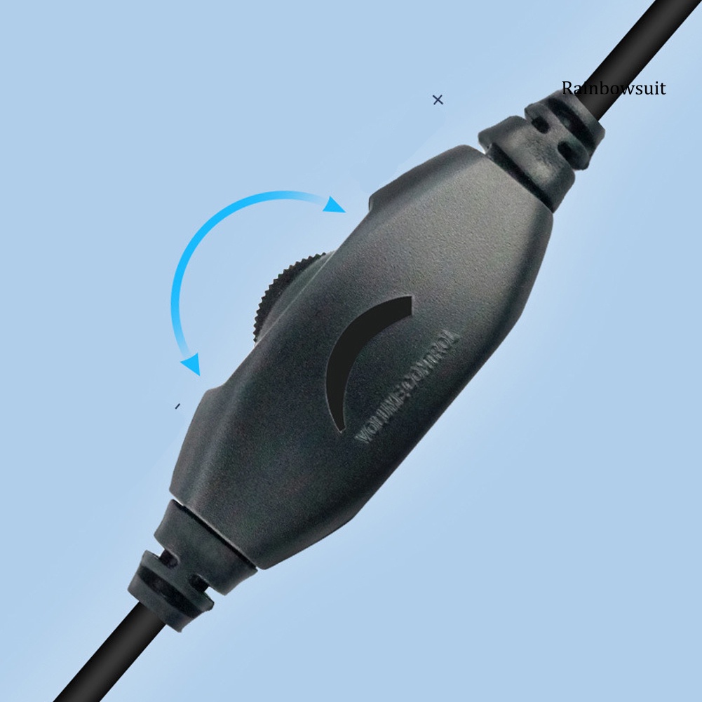 RB- GM-006 Wired Gaming Headset Stereo Volumn Control Headphone with Microphone