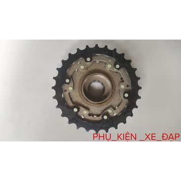 Líp vặn xe đạp Shimano TZ500-7 tầng - Chính hãng