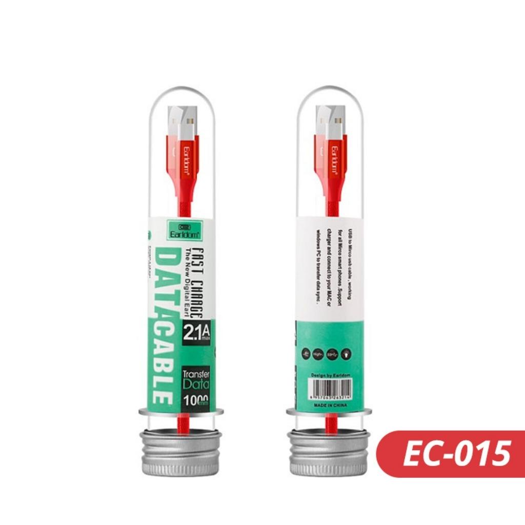 Cáp Sạc Dù Chính Hãng EARLDOM EC-015 Siêu Bền Chống Rối Bảo Hành 12 Tháng