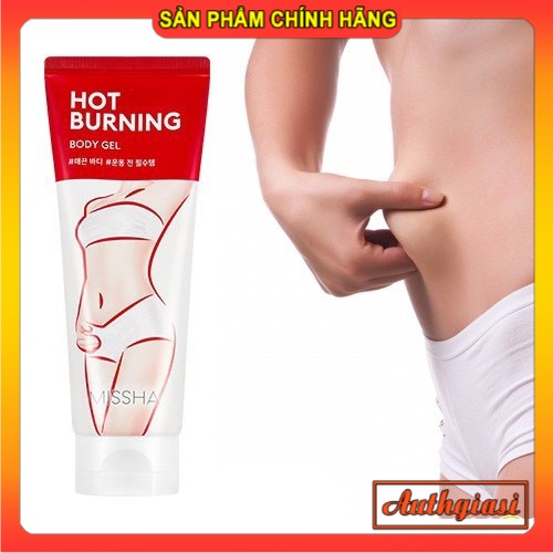 Kem massage tan giảm mỡ MISSHA Hot Burning Perfect Body Gel sử dụng hiệu quả 200ml