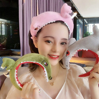 Kẹp tóc hình cá mập / khủng long dễ thương cho bé