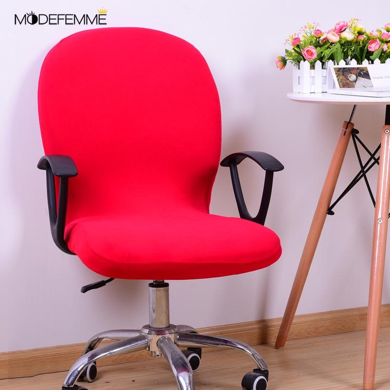 [ New home computer swivel chair cover ][ office Internet cafe household  backrest cover][ stretch fabric round chair cover ]