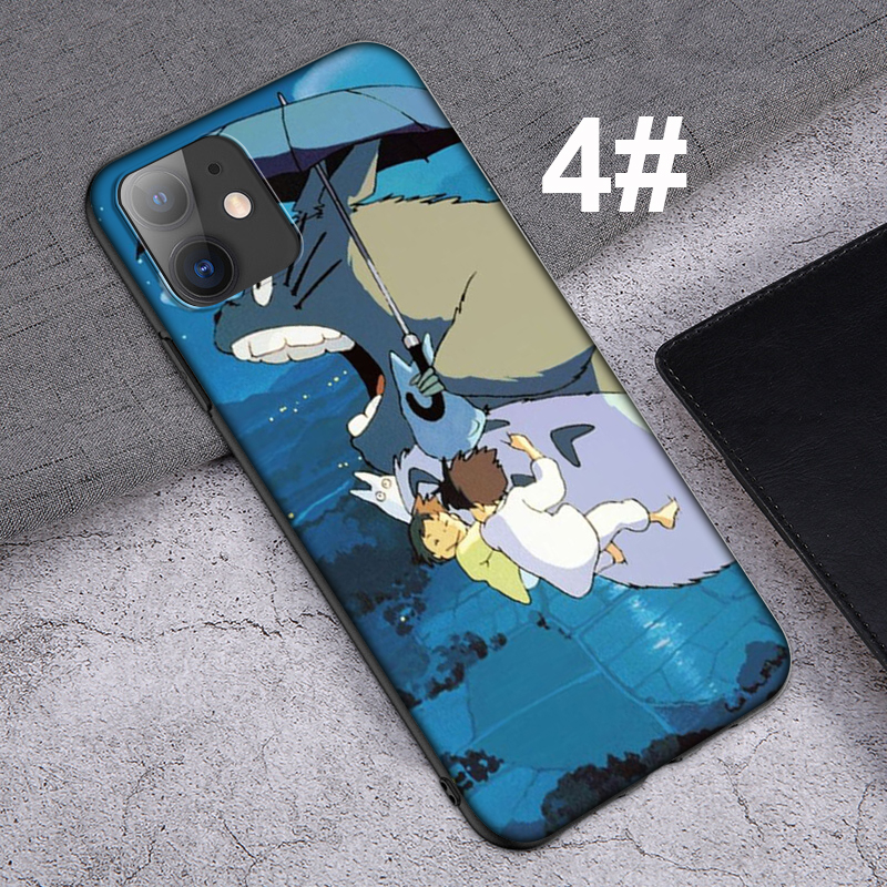 iPhone XR X Xs Max 7 8 6s 6 Plus 7+ 8+ 5 5s SE 2020 Casing Soft Case 66SF My Neighbor Totoro Anime mobile phone case