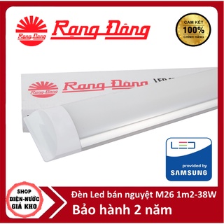 Đèn LED Bán Nguyệt Rạng Đông M26 6 tấc 20W, 1m2 40W (Ship hỏa tốc chat với shop)