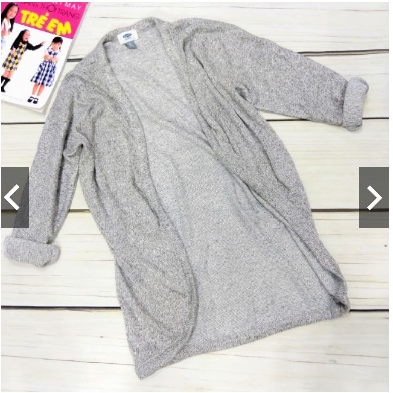 Áo khoác Cardigan Nữ Xuất Dư Old Navy