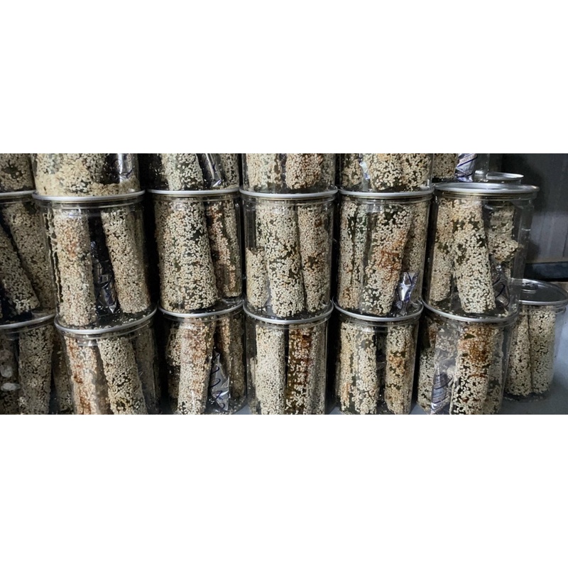 Rong biển cuộn mè - ăn vặt tốt cho sức khoẻ