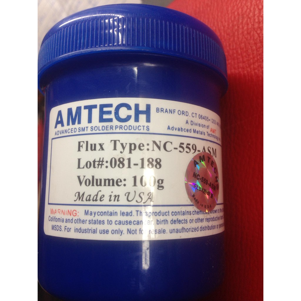 Mỡ Amtech NC-559-ASM 100g phụ gia khò hàn