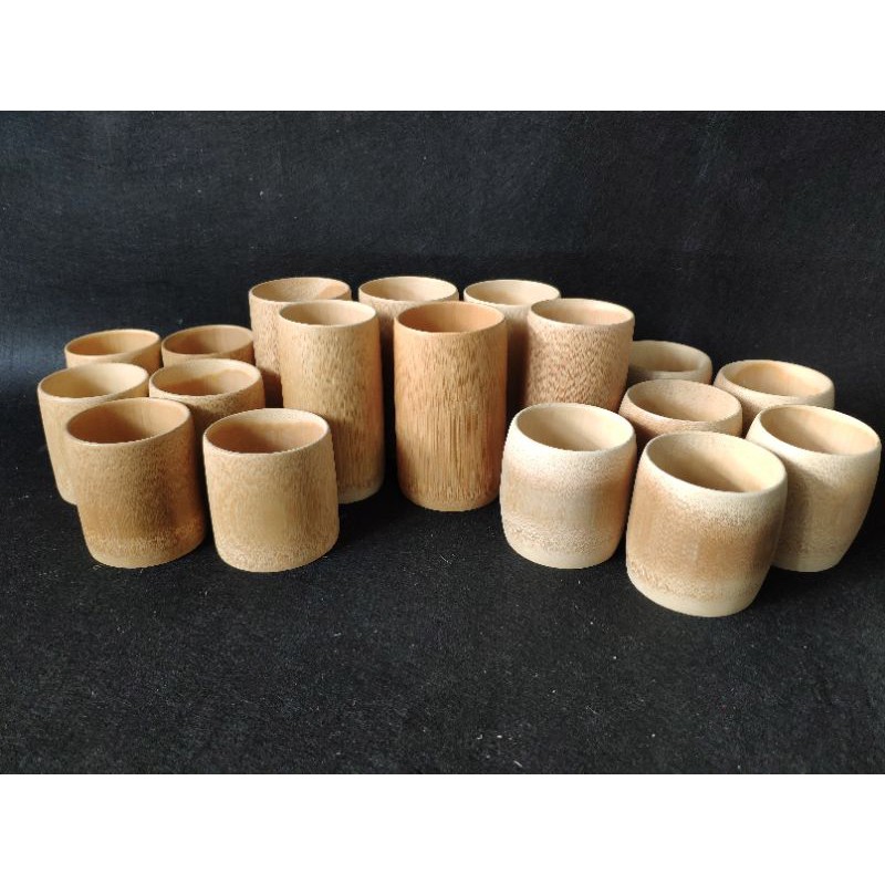 ly tre, cốc tre