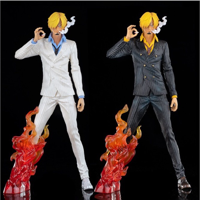 Mô Hình Sanji Áo Đen và Trắng Truyện One Piece từ 24cm tới 37cm Mô Hình Figure Vua Hải Tặc